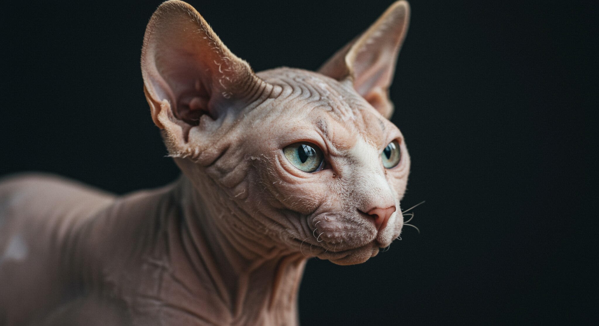 Làm Gì Khi Mèo Sphynx Bị Tróc Da Nhẹ?