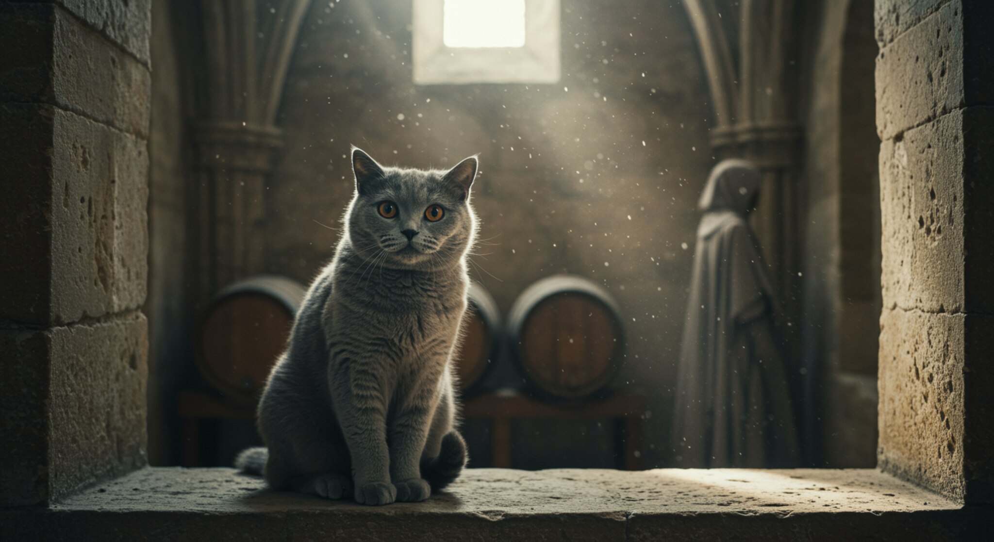 Mèo Chartreux Và Câu Chuyện Về Những Tu Sĩ Nuôi Mèo Trong Tu Viện