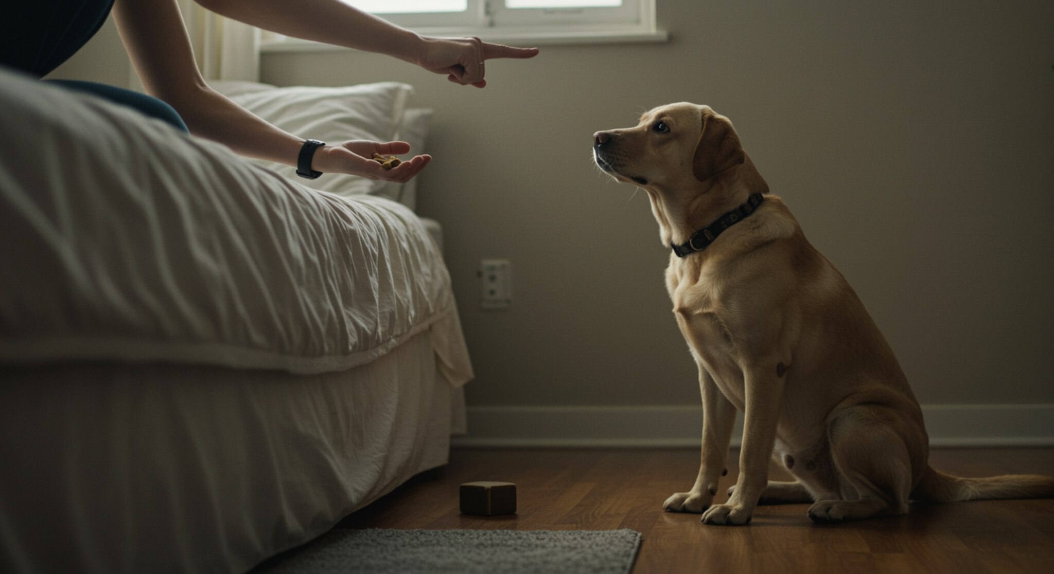 Chó Labrador Có Thể Không Nhảy Lên Giường Không Xin Phép?