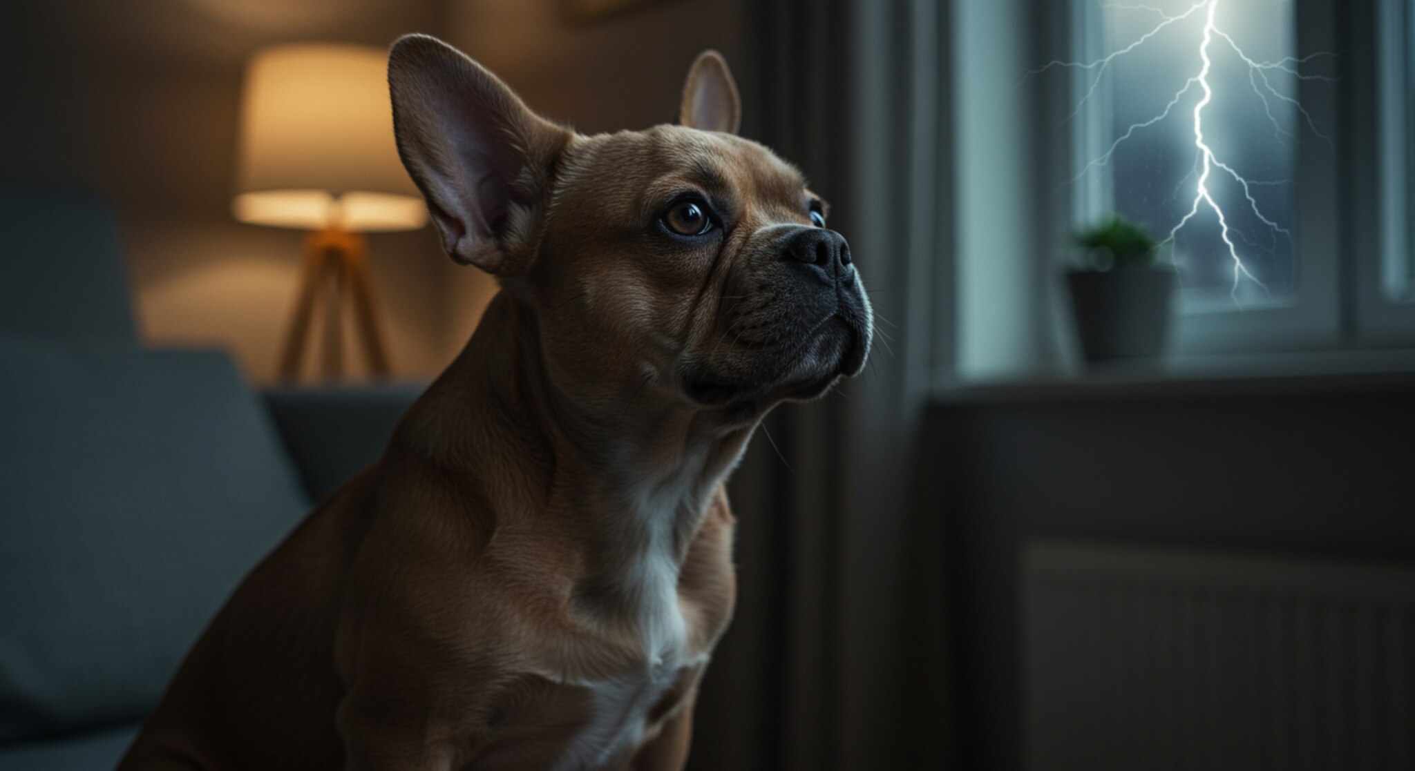 Chó Bull Pháp Và Kỹ Năng Kiềm Chế Khi Có Tiếng Ồn Bất Ngờ